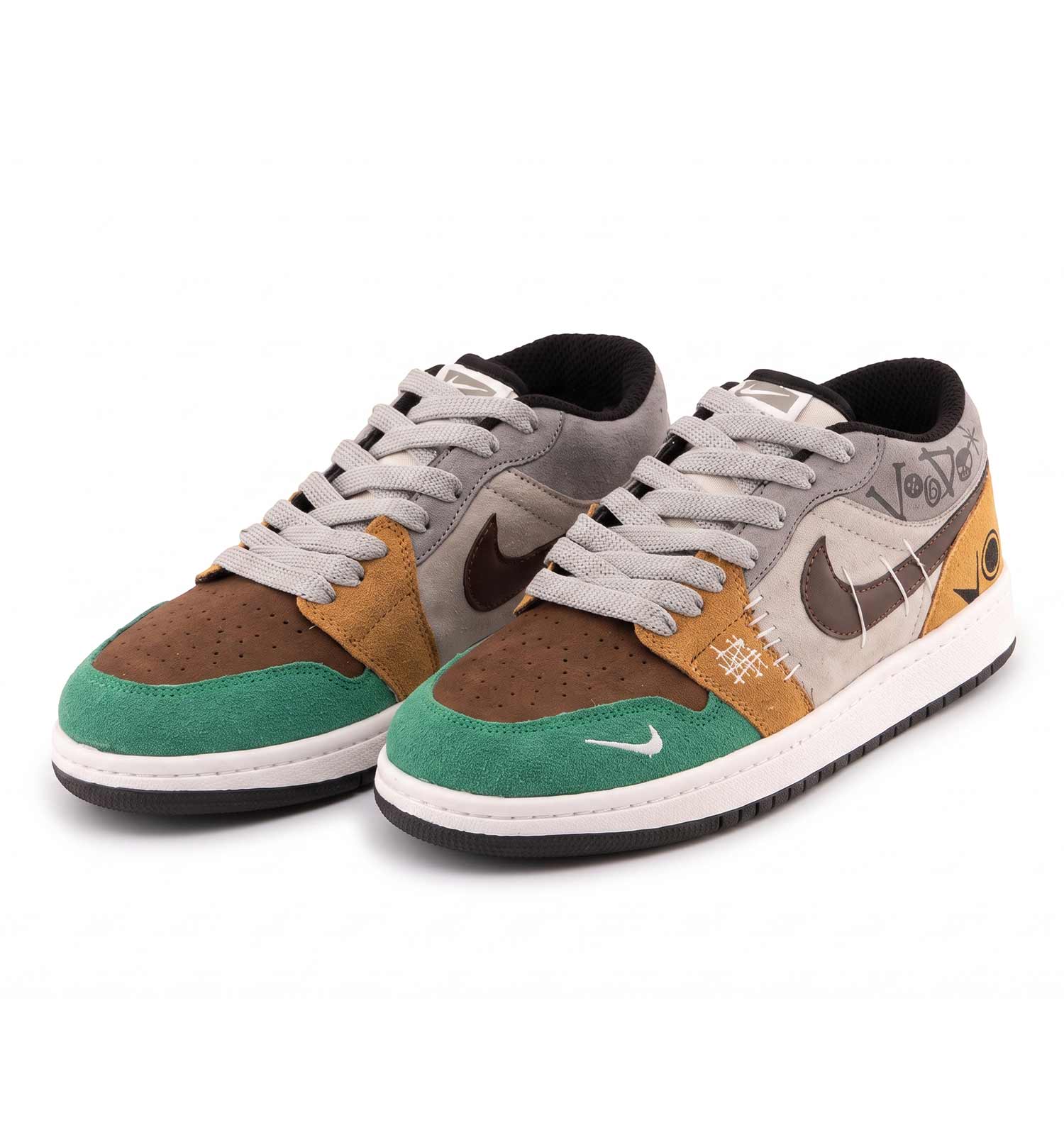 کفش مردانه روزمره سوییت خاکستری سبز Nike مدل 50729