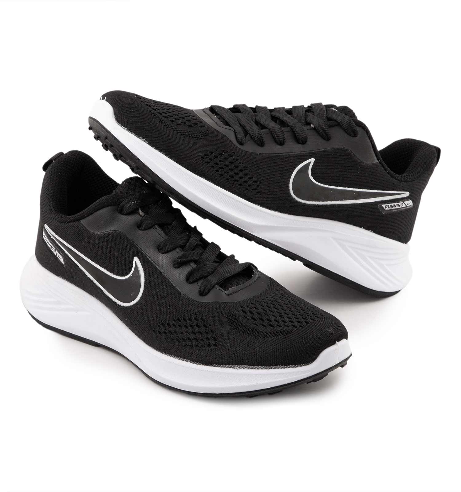 کفش مردانه اسپرت اسپیسر مشکی سفید Nike مدل 50752