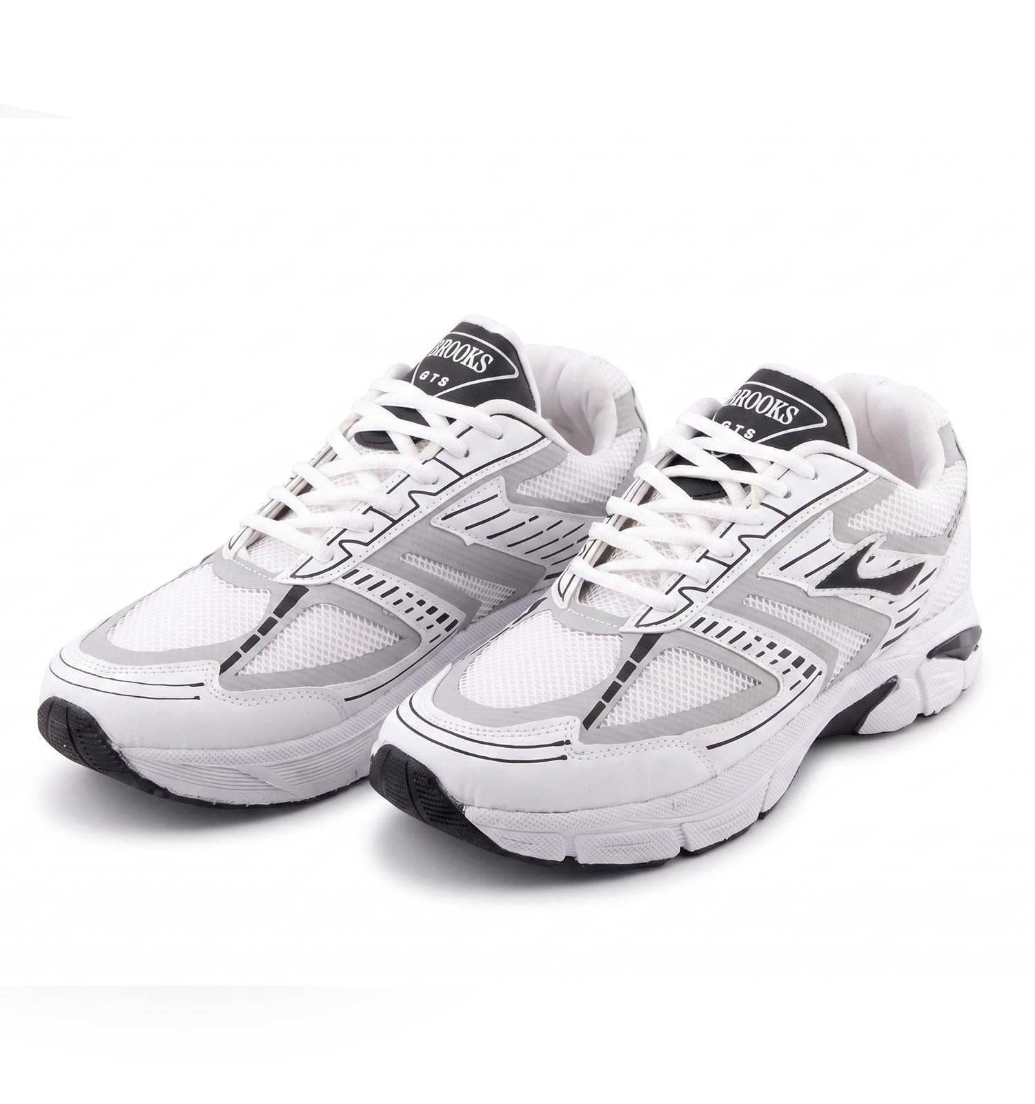 کفش مردانه اسپرت اسپیسر سفید مشکی Brooks مدل 50734