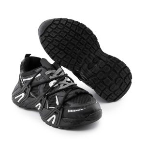 کفش مردانه اسپرت چرم مصنوعی مشکی Balenciaga مدل 50704