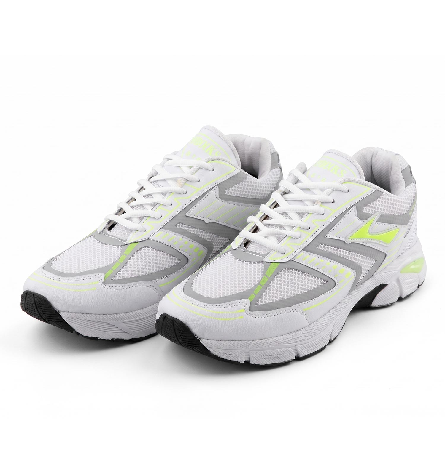 کفش مردانه اسپرت اسپیسر سفید سبز Brooks مدل 50732