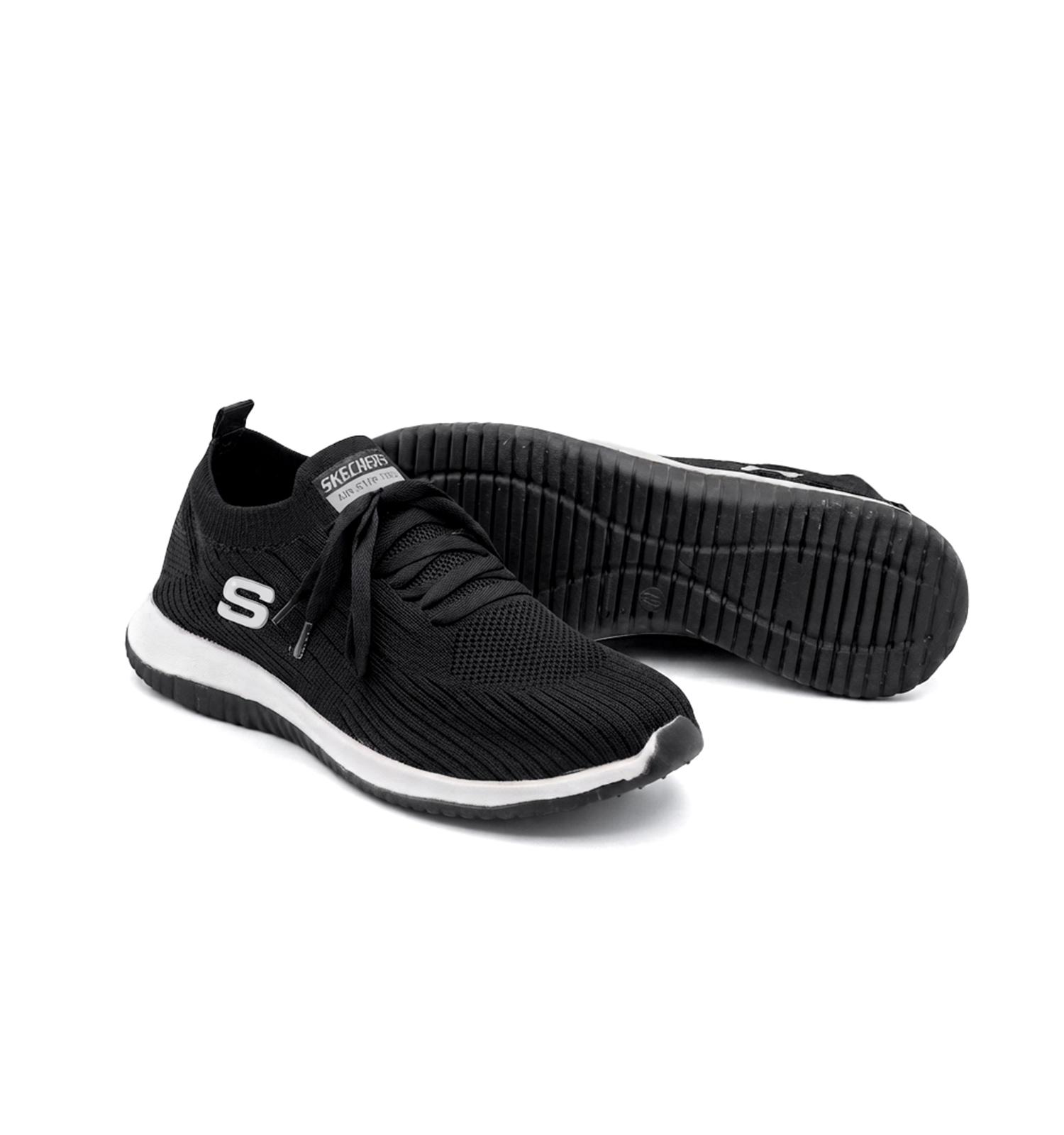 کفش مردانه روزمره بافت مشکی Skechers مدل 50709