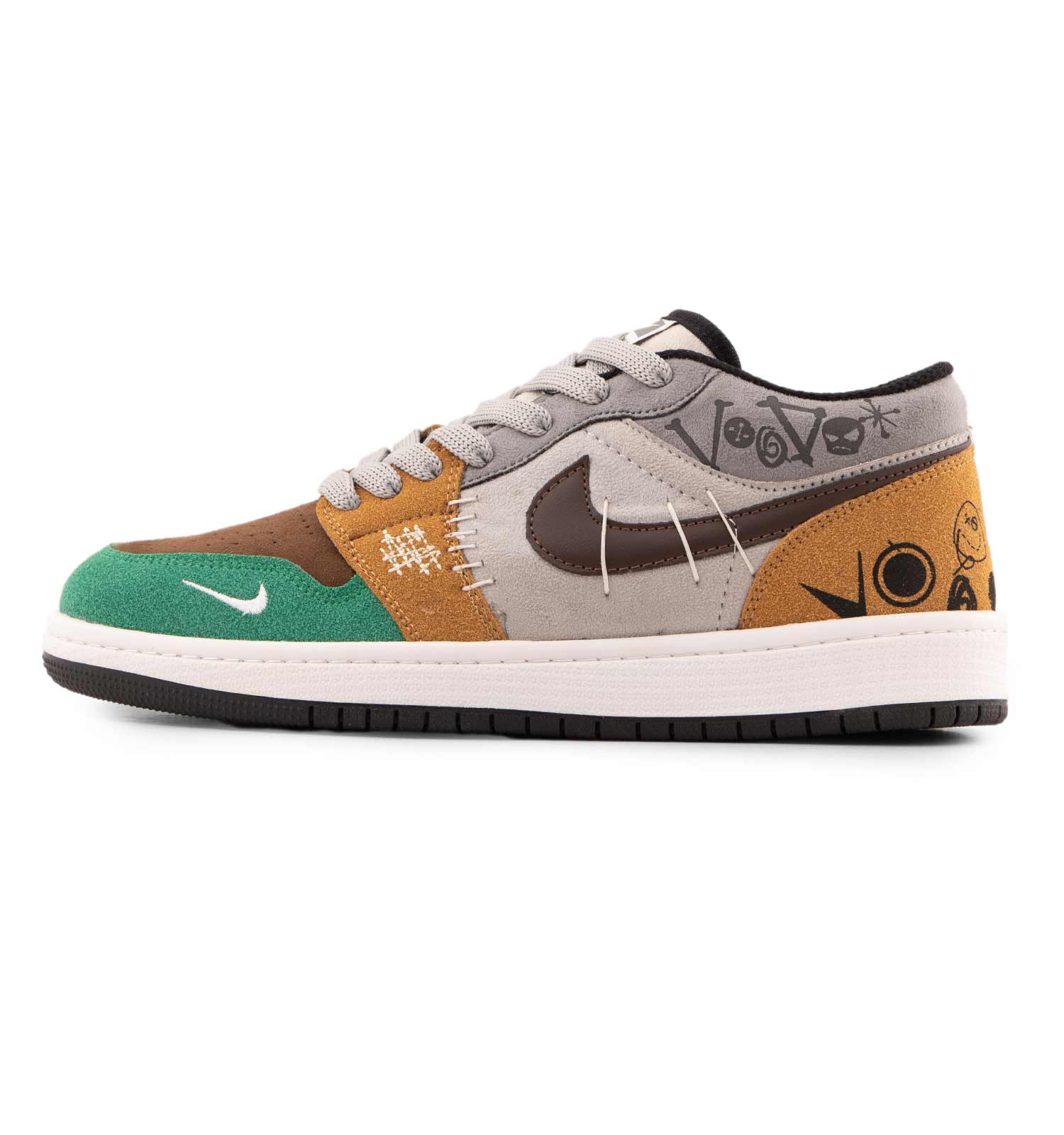 کفش مردانه روزمره سوییت خاکستری سبز Nike مدل 50729