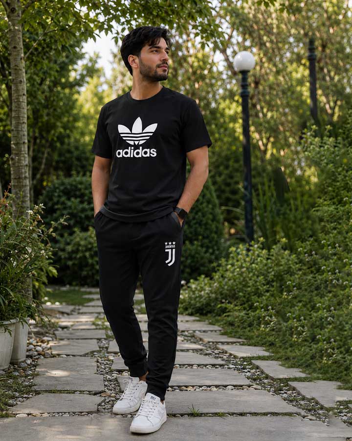 ست تیشرت شلوار مردانه مدل Adidas کد 6569