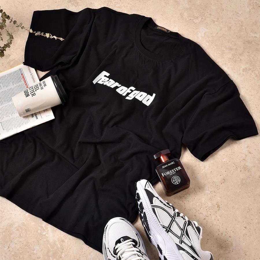 تیشرت طرح Fear of God مدل 4002