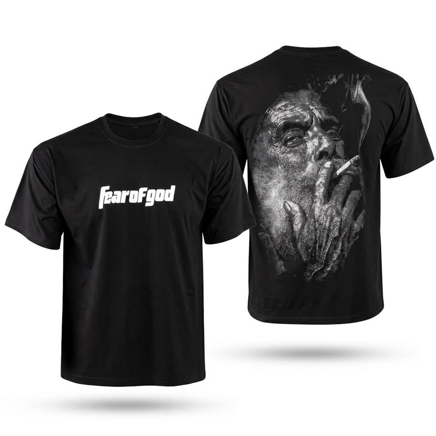 تیشرت طرح Fear of God مدل 4002