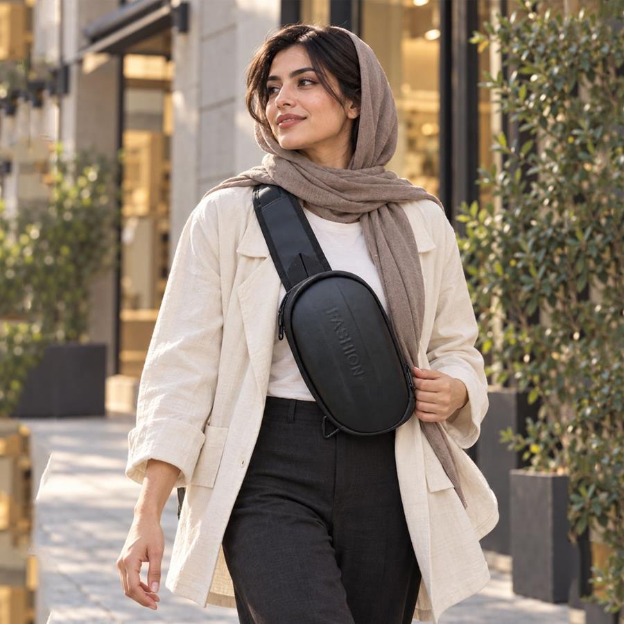کیف کراس بادی مردانه طرح فشن مدل 4016