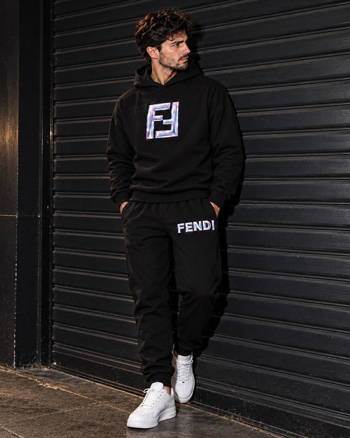 ست سویشرت شلوار مدل FENDI کد 6620