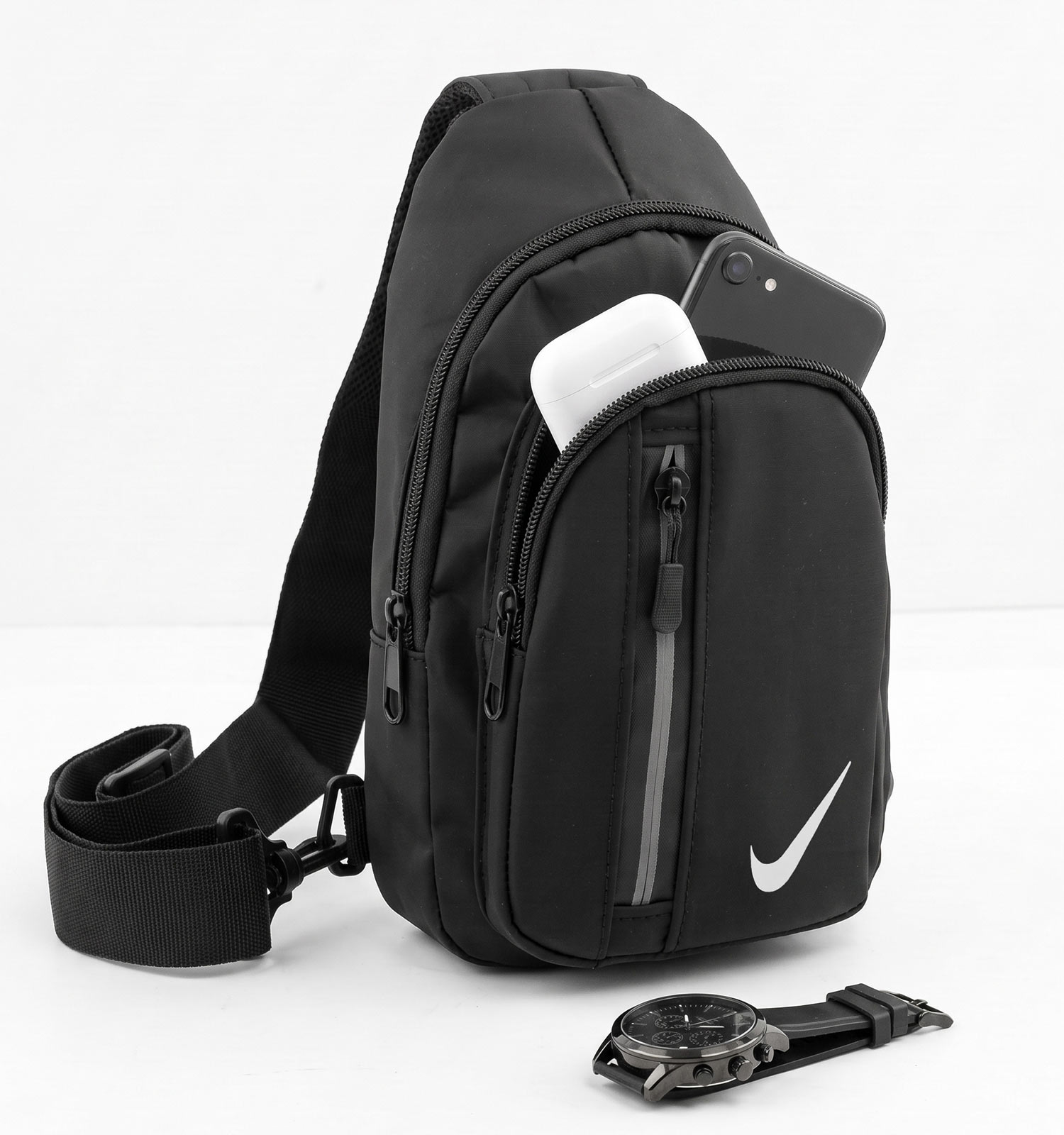 کیف دوشی بادی بگ اسپرت مشکی Nike مدل 51614