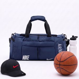 کیف ورزشی سرمه ای nike مدل 51723
