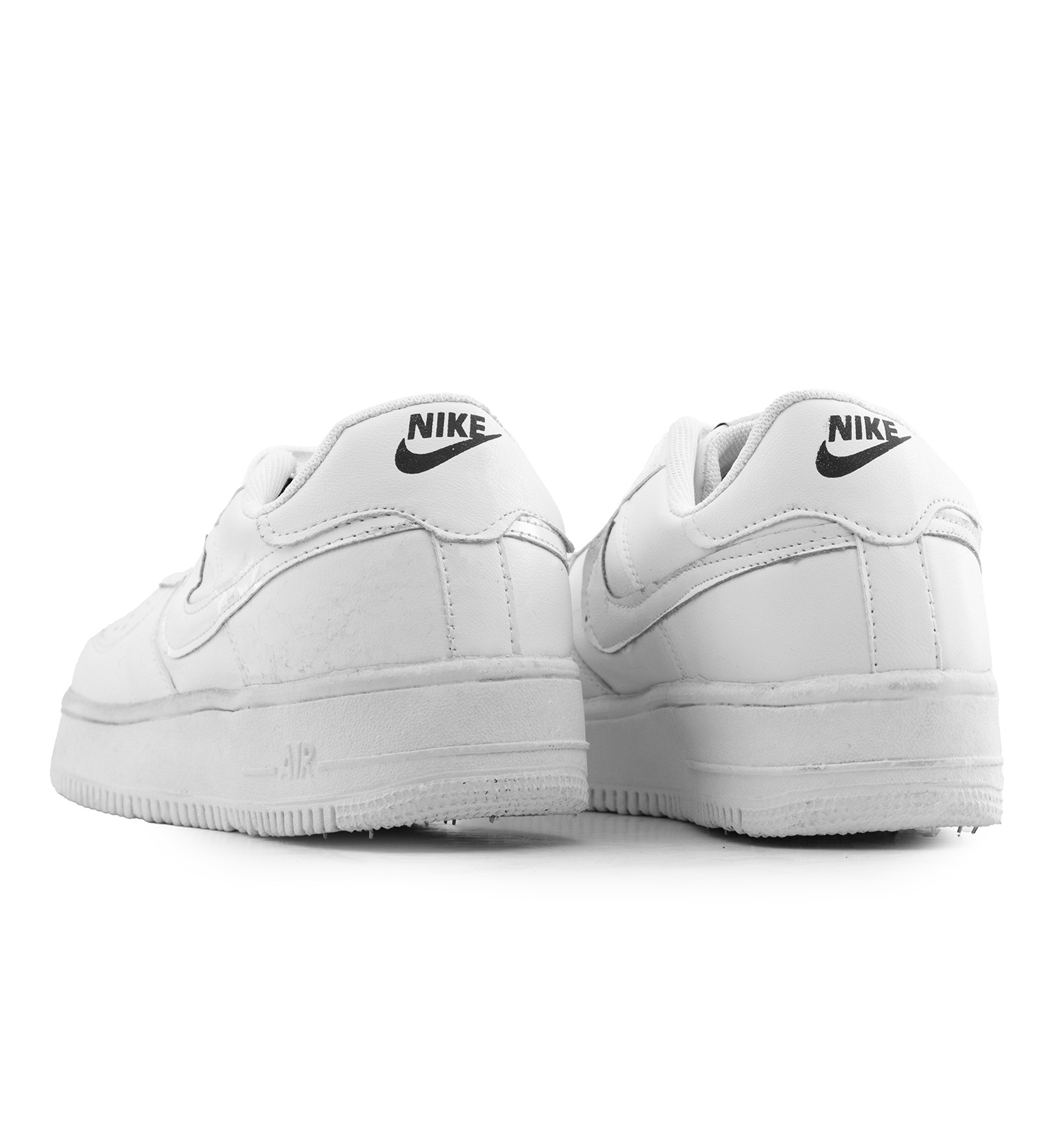 کفش مردانه روزمره چرم مصنوعی سفید Nike مدل 51399