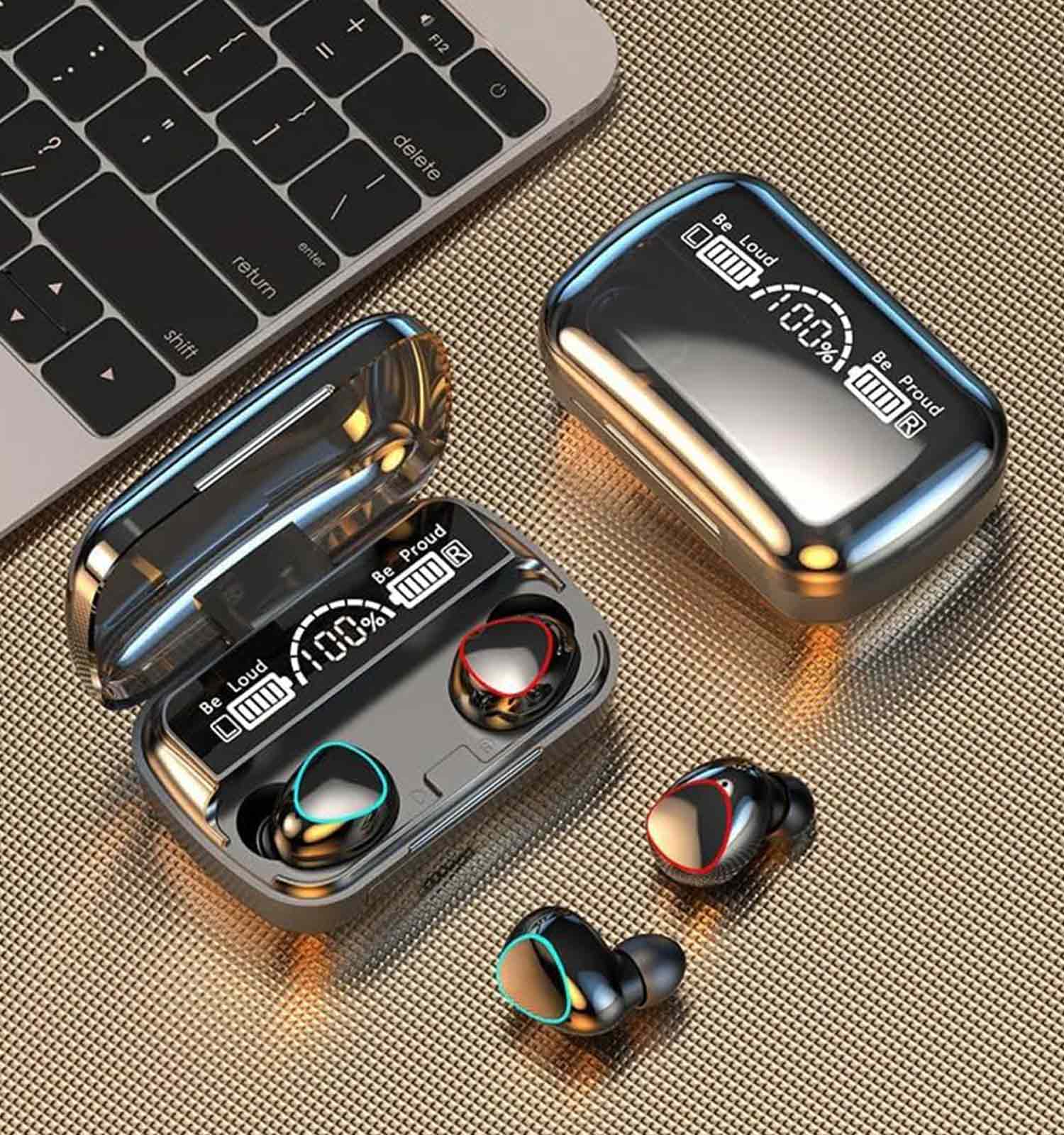 پک ایرپاد بلوتوثی newest m10 v5 3 orig هدفون بلوتوثی p47 مدل 51674