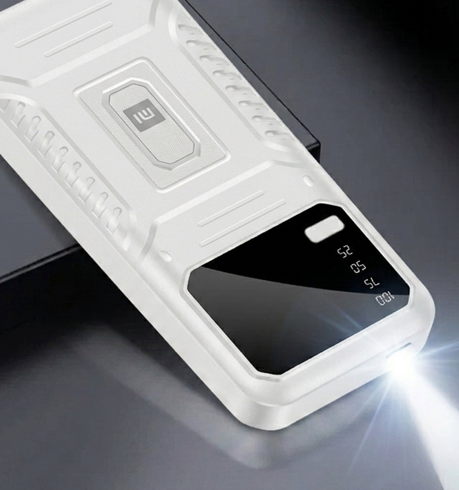 پک پاور بانک 20000 میلی آمپر xiaomi m10 چراغ قوه چند کاره ایرپاد بلوتوثی newest m10 v5 3 orig مدل 51672