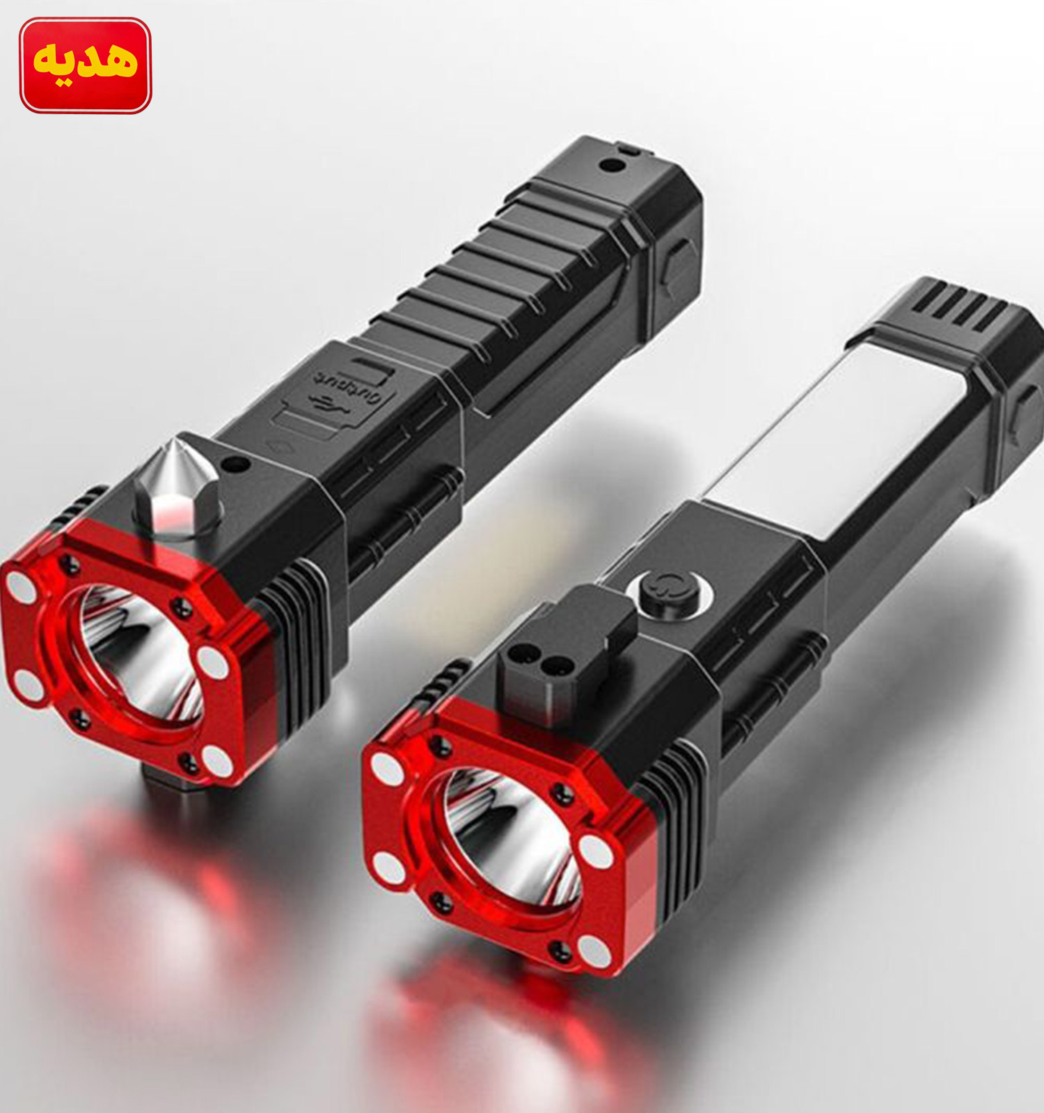 پک دوربین فیلمبرداری خودرو چراغ قوه چند کاره مدل 51675