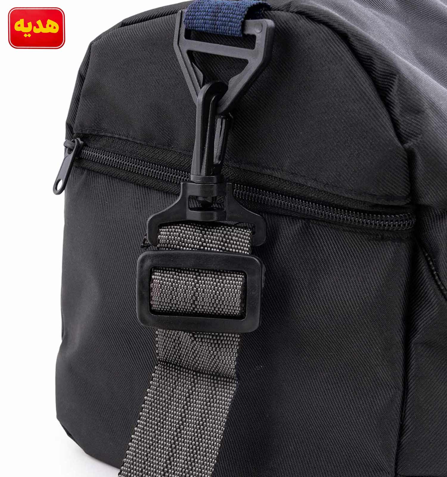 پک کفش مردانه اسپرت چرم مصنوعی مشکی nike کیف ورزشی nike مشکی مدل 51710