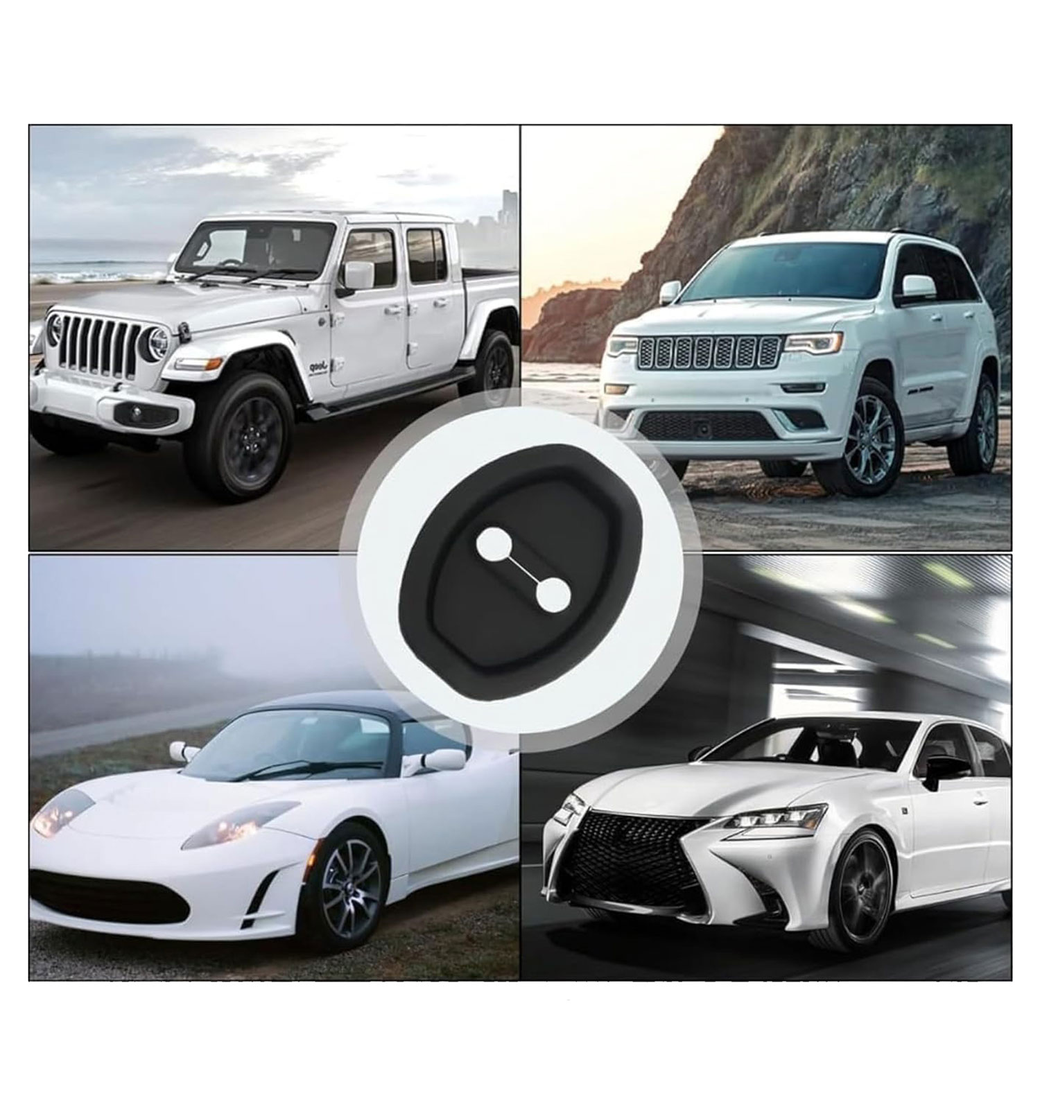 ضربه گیر آرام بند درب خودرو مدل 51698