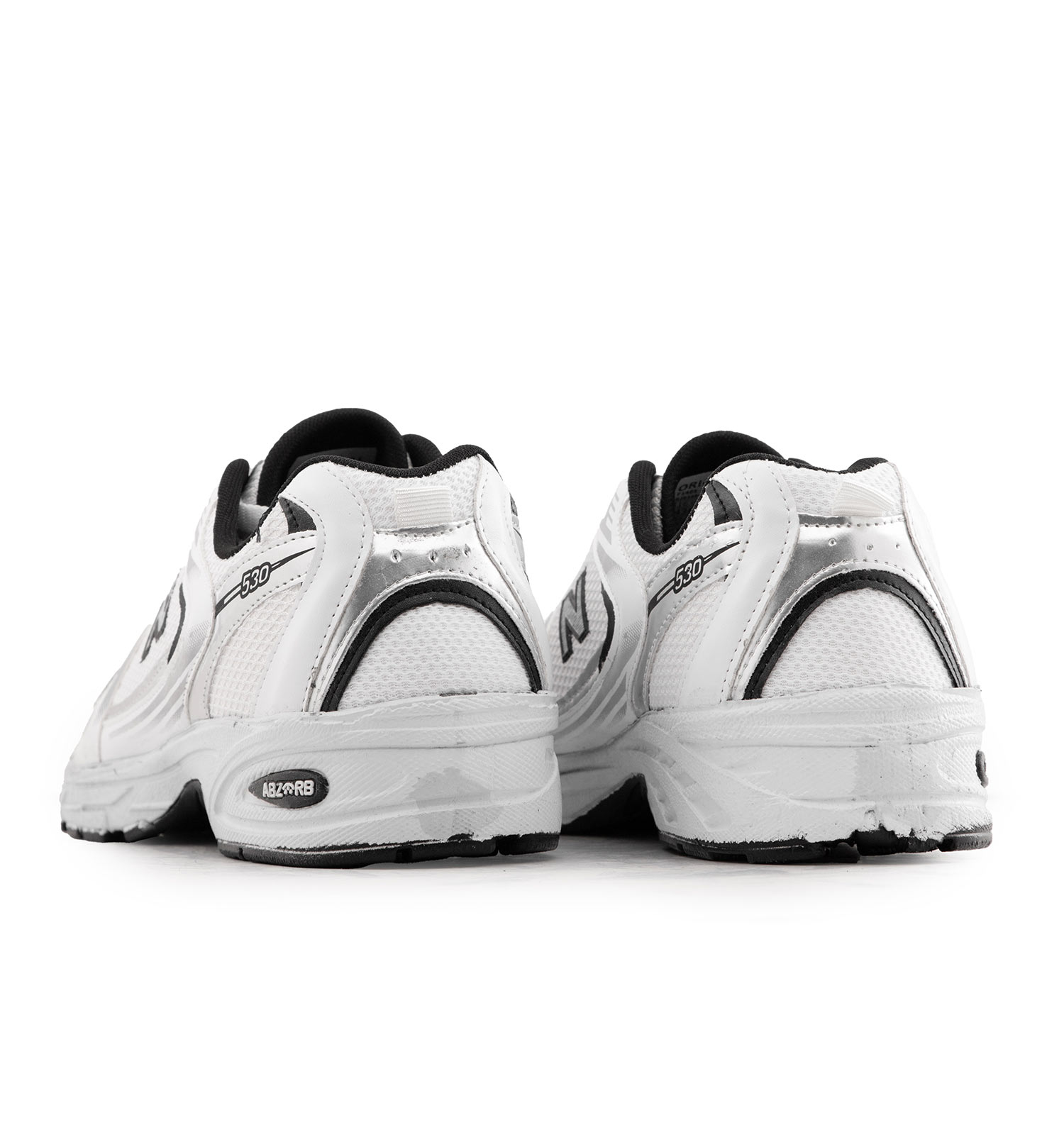 کفش مردانه اسپرت چرم مصنوعی سفید New Balance مدل 51503